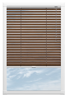 Venetian, Walnut - Perfect Fit Blind